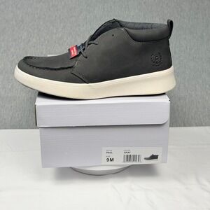 Chaps Paul Mens Gray Moc Toe Chukka Boots Memory Foam Sneakers Size 9M